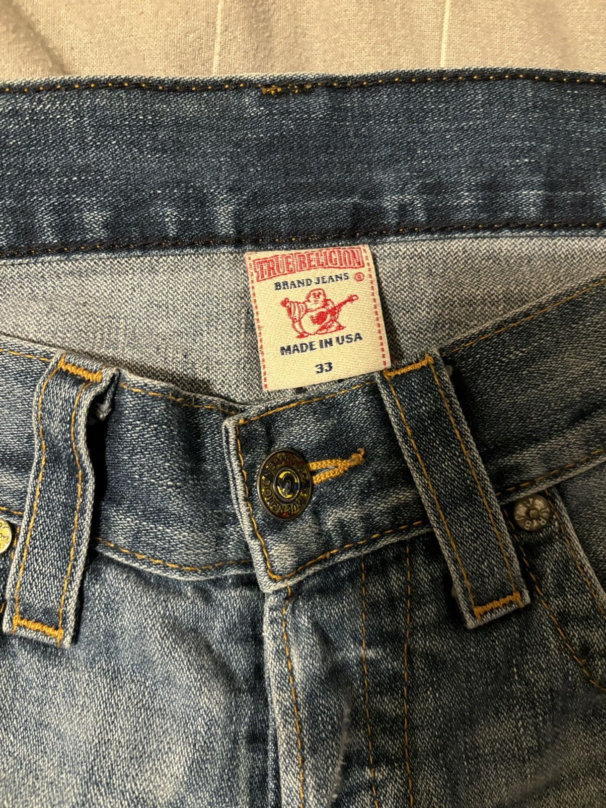 True Religion Vintage True Religion Jeans Pants Size US 33 - 5 Thumbnail