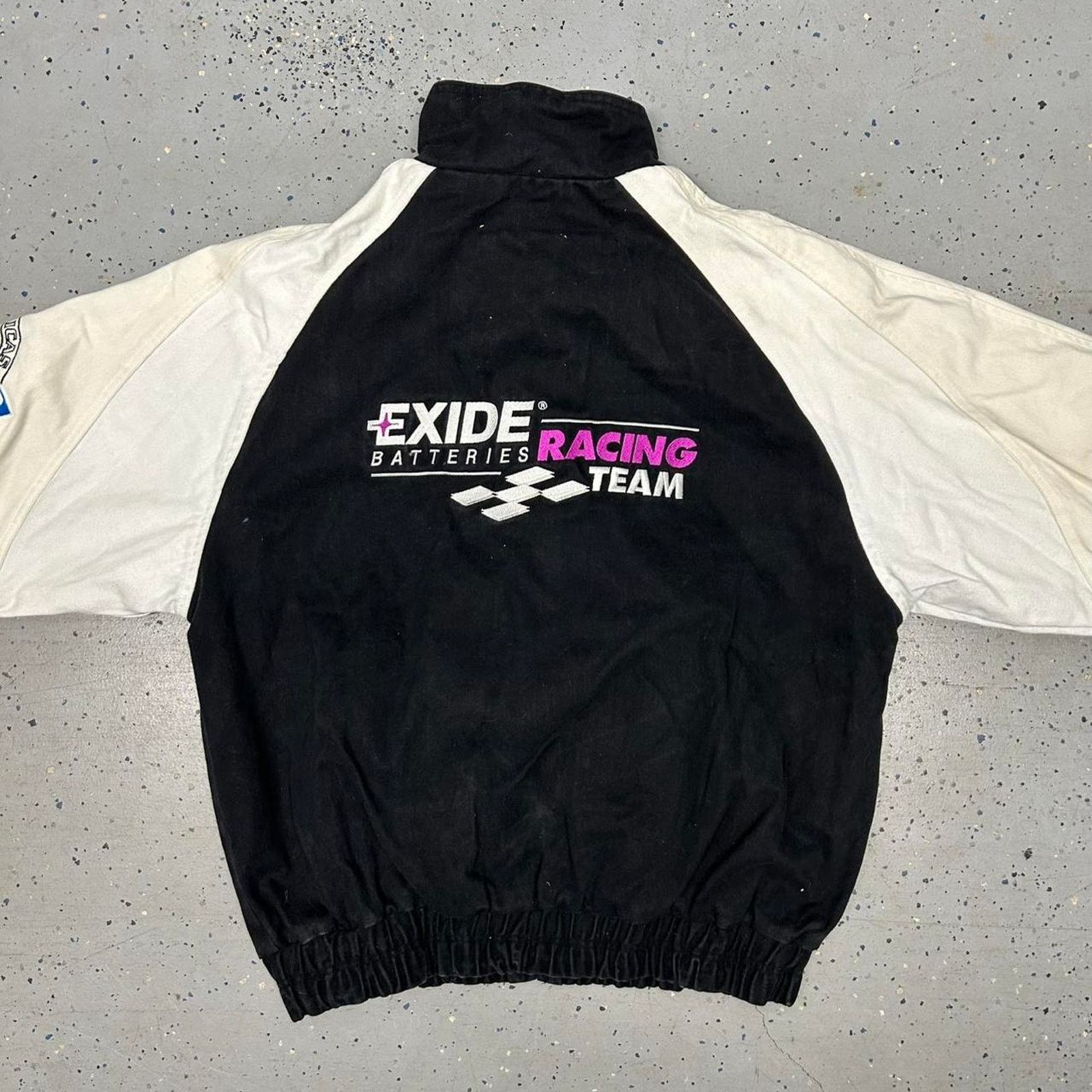 Logo Athletic VTG Jeff Burton Racing NASCAR jacket Size US L / EU 52-54 / 3 - 8 Thumbnail