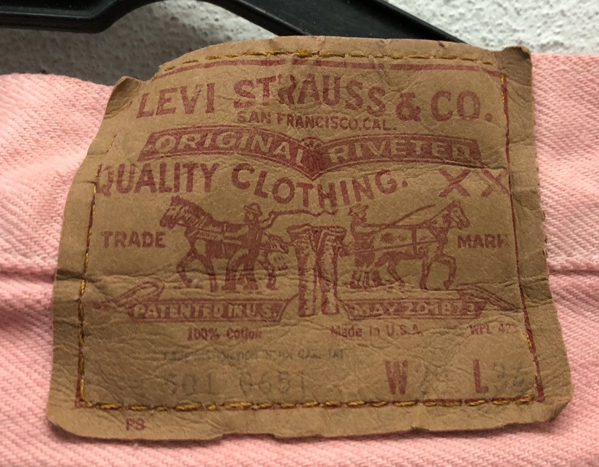 Levi's Vintage Levi's Made In Usa Denim Pants Size US 29 - 8 Thumbnail