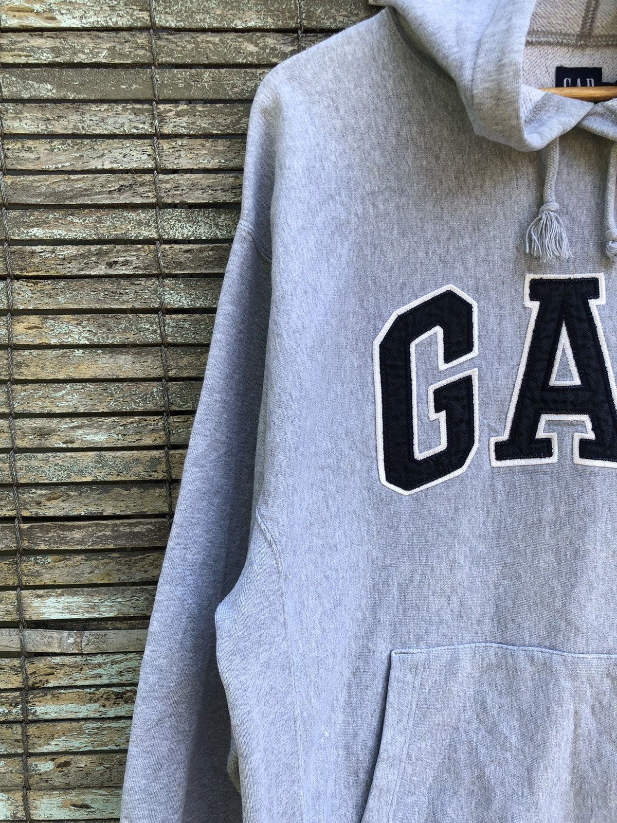 Japanese Brand GAP Gray Hoodie Yezzy Kanye West Style Size US L / EU 52-54 / 3 - 5 Thumbnail