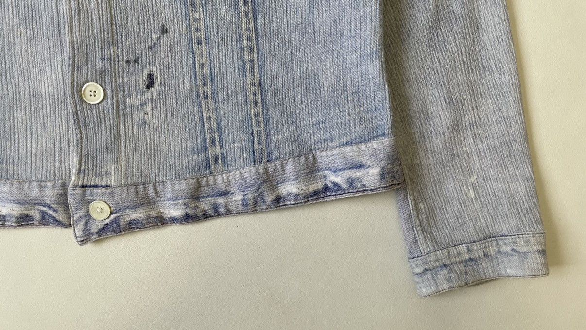 Our Legacy Trompe-l'œil Pleated Denim Print Shirt Size US M / EU 48-50 / 2 - 11 Thumbnail