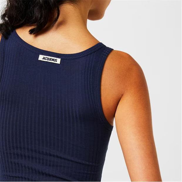 Jacquemus o1g2r1mq1024 Bodysuit in Dark Navy Size M / US 6-8 / IT 42-44 - 3 Thumbnail