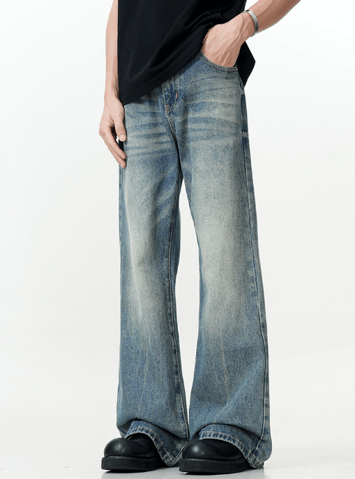 Japanese Brand × Jean American retro high street cleanfit washed versatile jeans Size US 32 / EU 48 - 5 Thumbnail