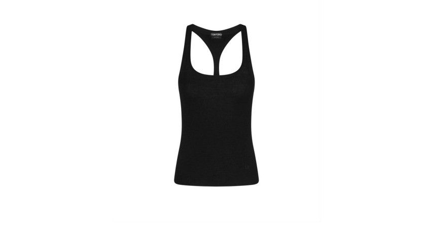 Tom Ford o1w1db10525 TSK316 Tank Top in Black Size S / US 4 / IT 40 - 1 Preview