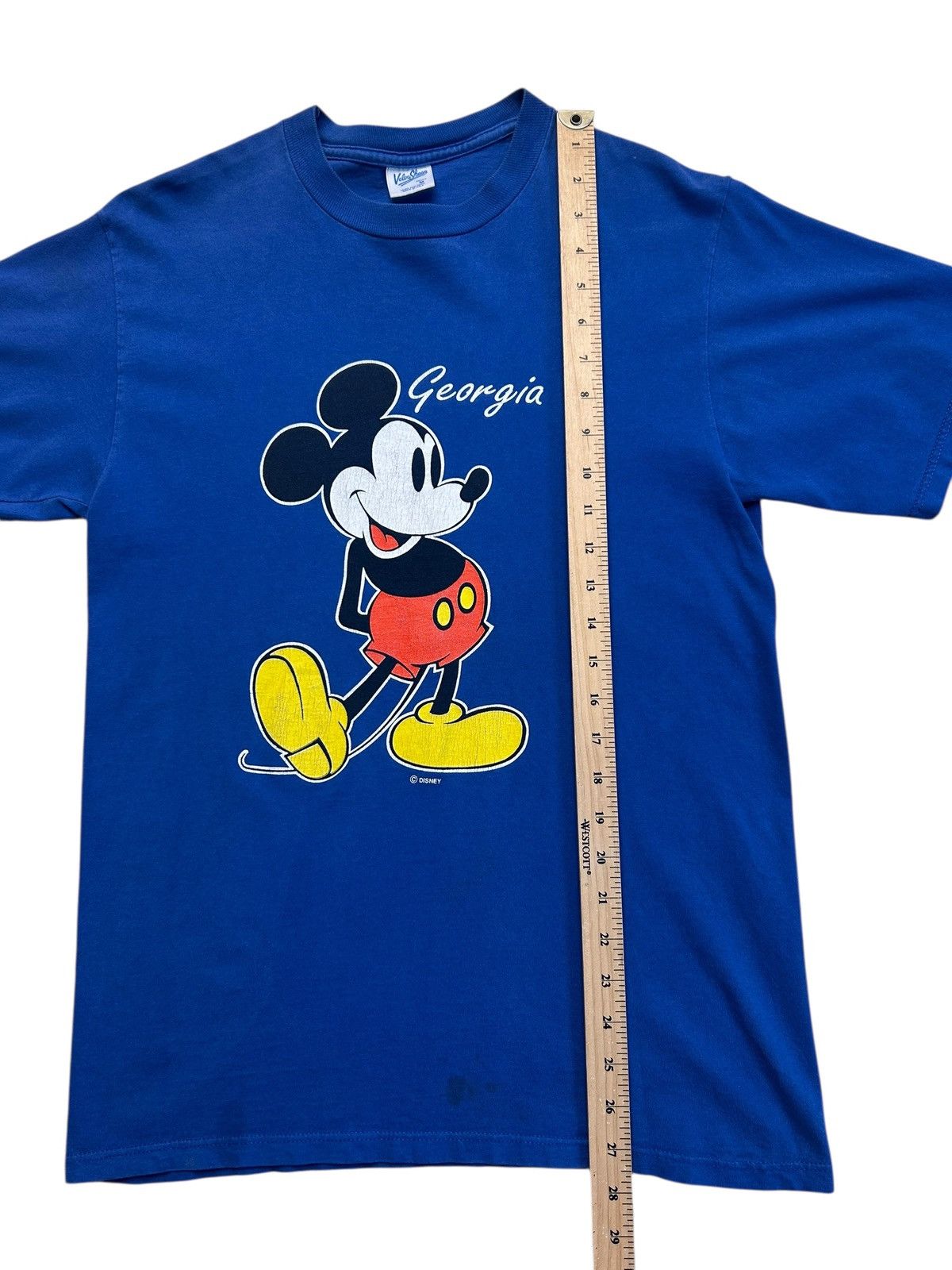Velva Sheen 80’s Mickey Mouse Georgia Tee Size US M / EU 48-50 / 2 - 7 Thumbnail