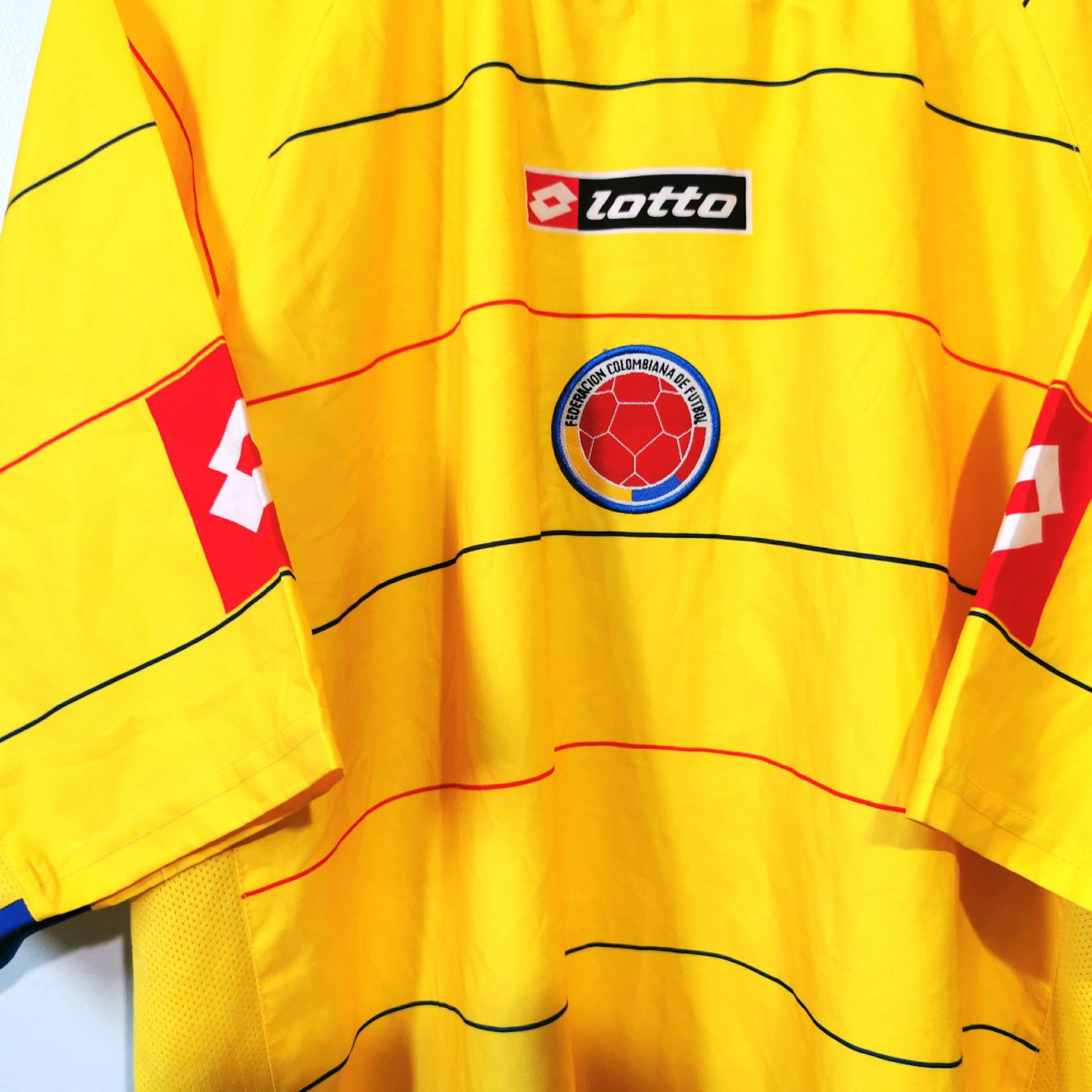 Lotto Sport COLUMBIA COLOMBIA 2004 2005 2006 HOME SHIRT JERSEY