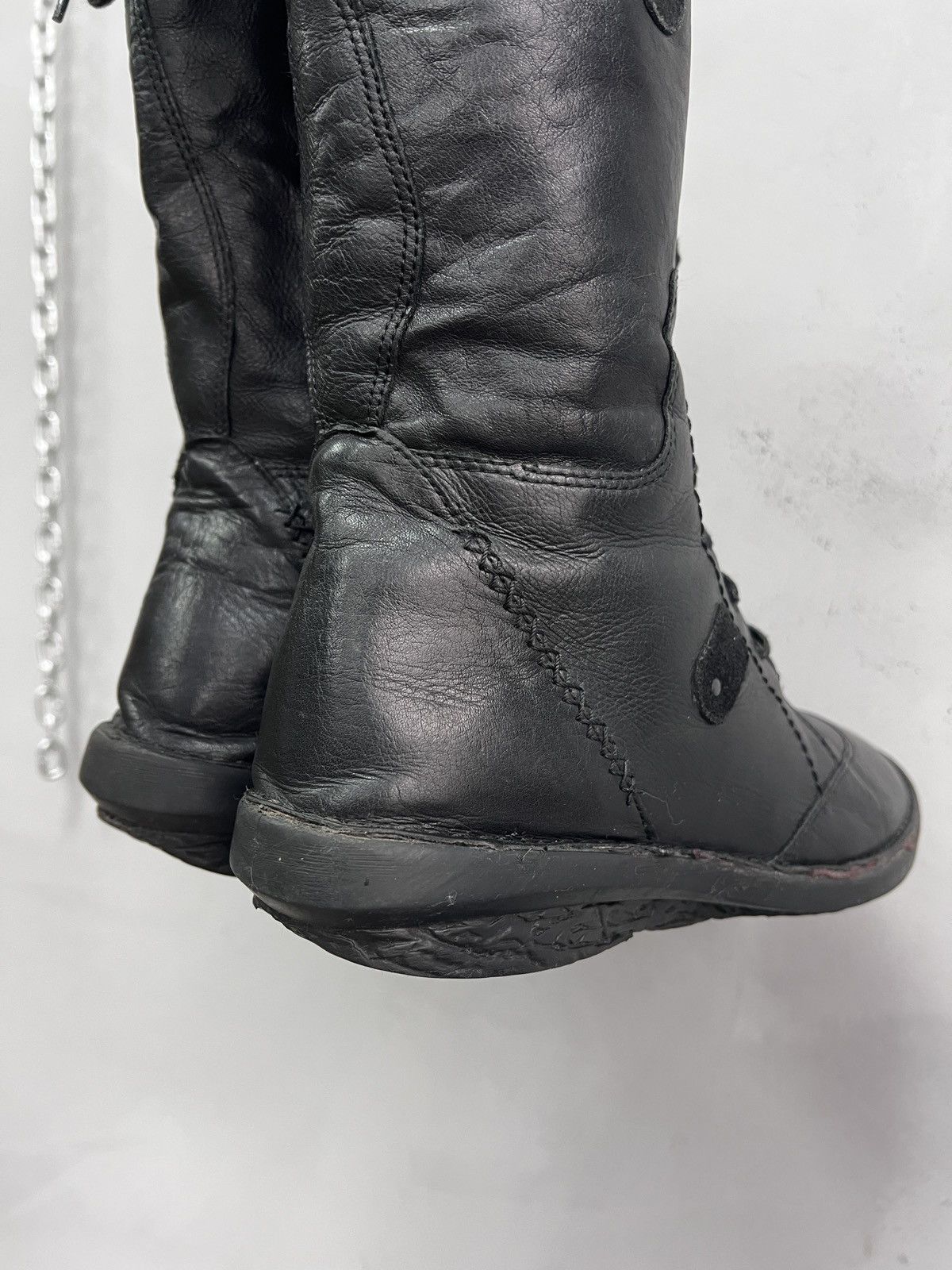 14th Addiction Ann demeulemeester style hight moto archive 2000s boots 90s Size US 8 / EU 41 - 5 Thumbnail