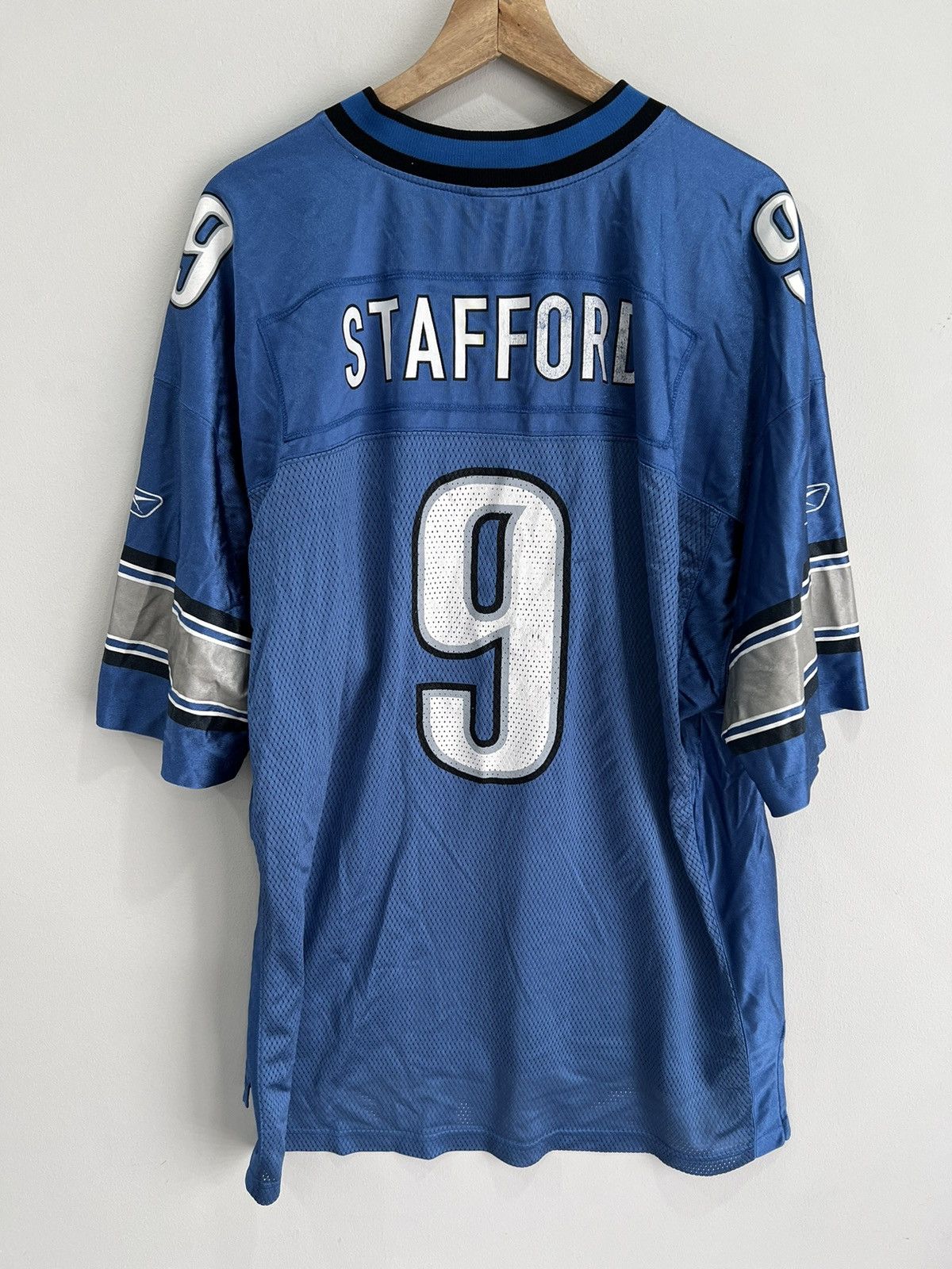 Reebok Reebok Detroit Lions Stafford Football Nfl Jersey xxl Size US XXL / EU 58 / 5 - 2 Thumbnail