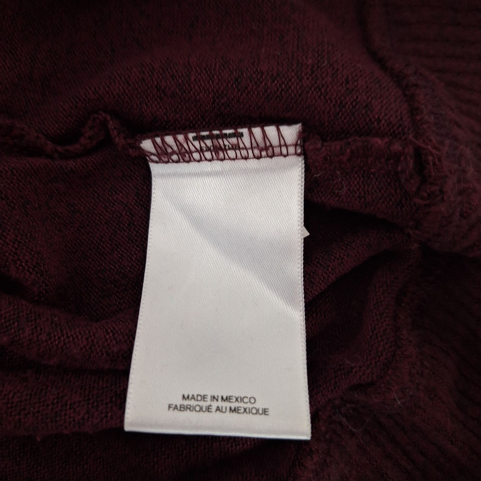 Express Express One Eleven Maroon Burgundy Cowl Neck Pullover Sweate Size L / US 10 / IT 46 - 5 Thumbnail