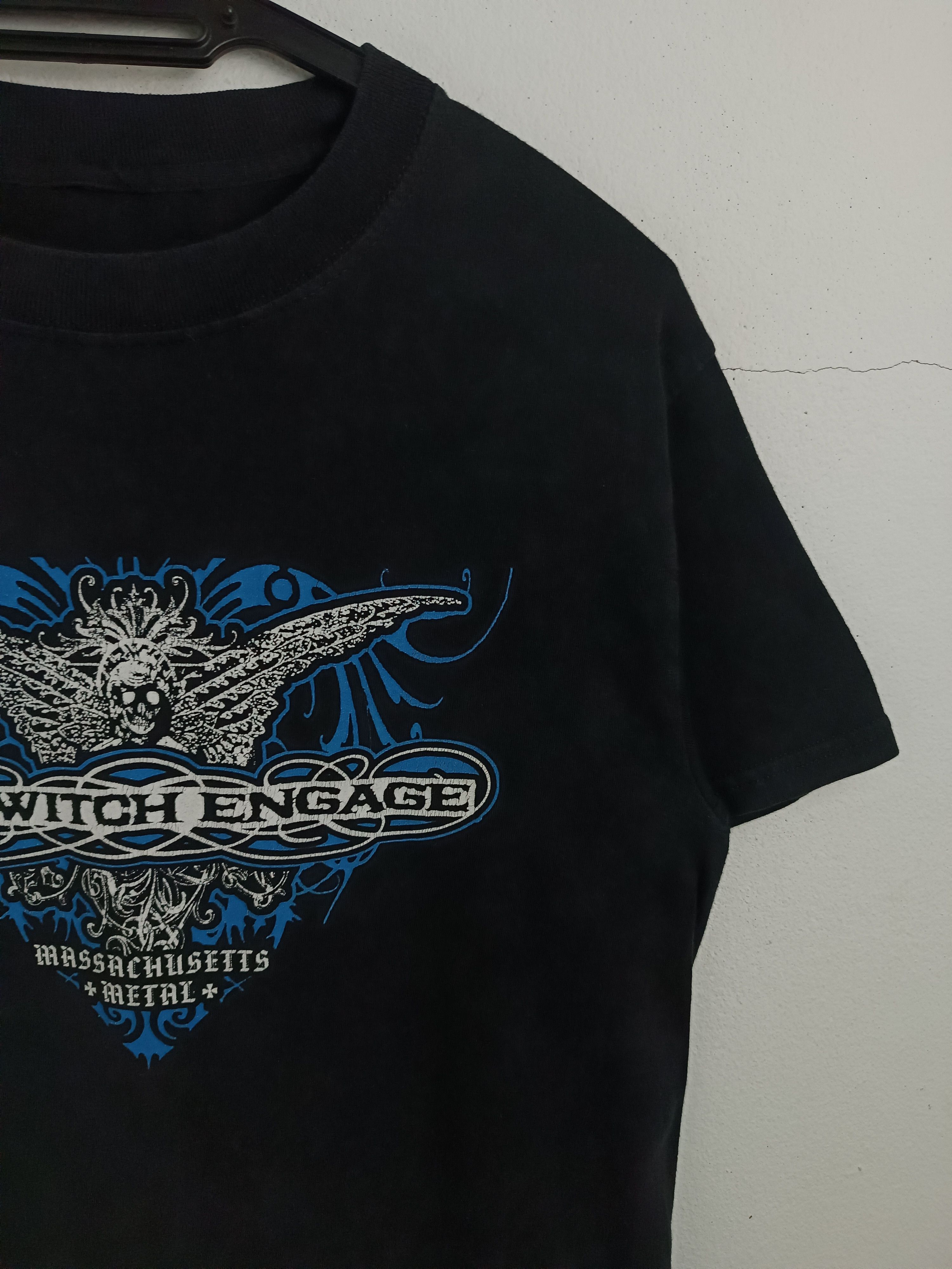 Band Tees VINTAGE Y2K KILLSWITCH ENGAGE MA METAL RARE METALCORE TEE Size US S / EU 44-46 / 1 - 6 Thumbnail