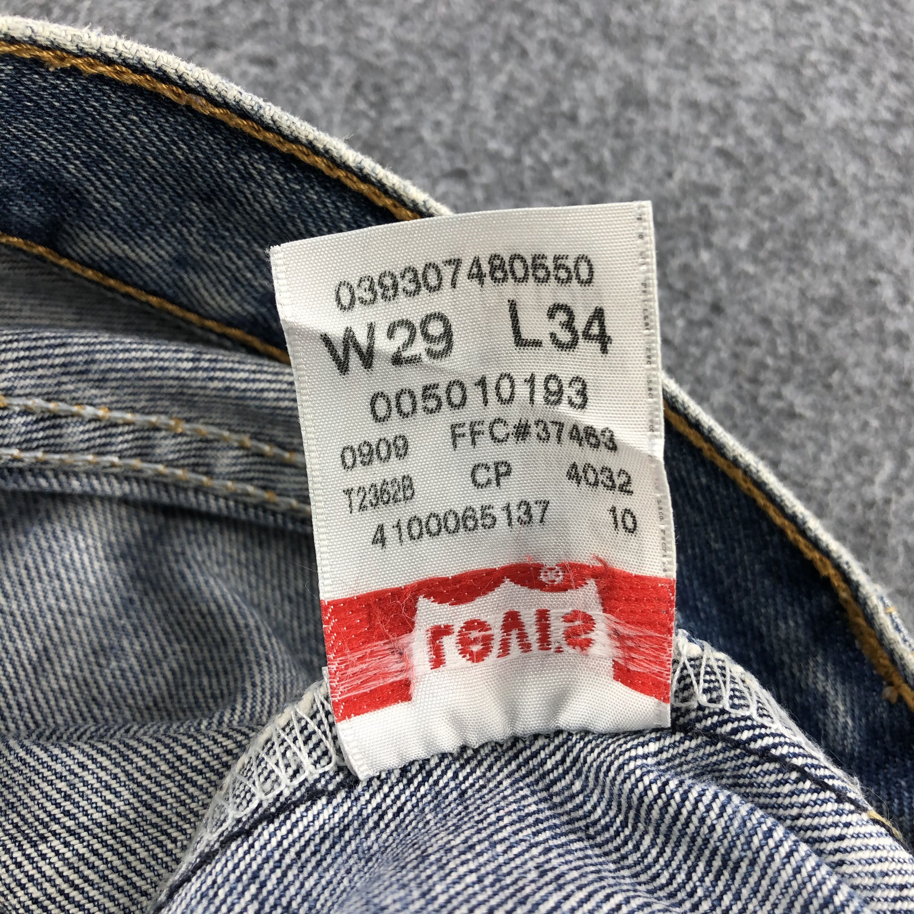 Levi's Vintage 90s Levis 501 Jeans-JM881 Size US 29 - 12 Thumbnail