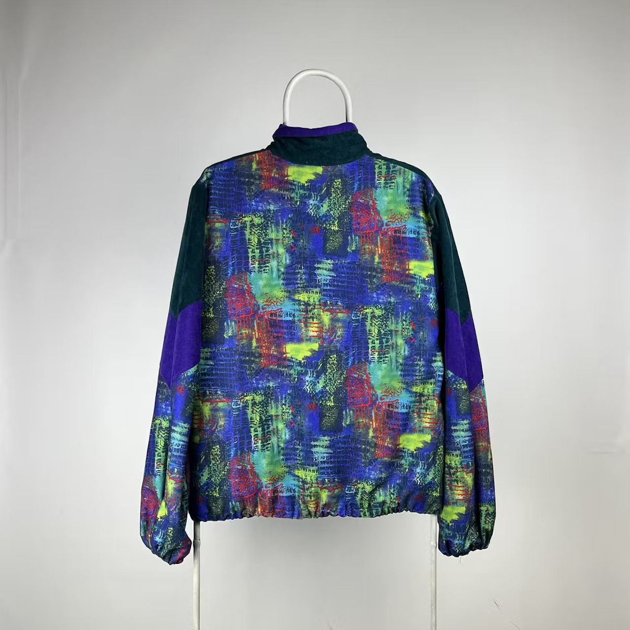 Vintage Vintage track retro abstract jacket size Medium Size US M / EU 48-50 / 2 - 4 Thumbnail