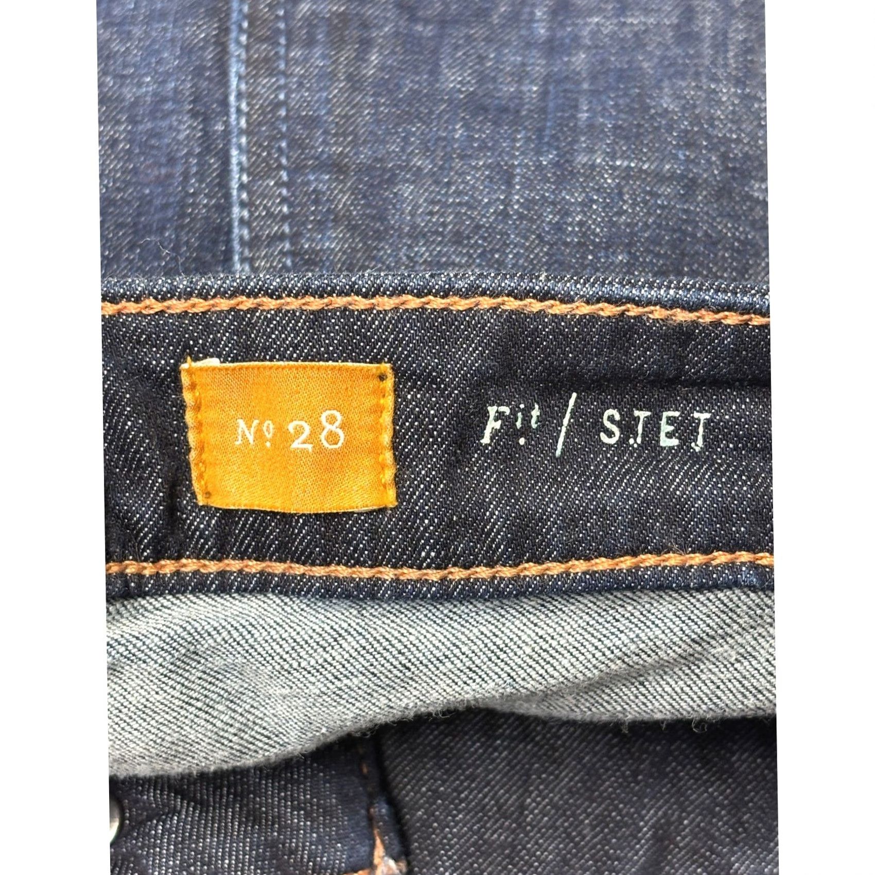 Vintage Pilcro and the Letterpress Stet Slim Jeans Dark Wash Denim Size 28x32 Womens Slim Stretch 5-Pocket Pocket Zip Button Blue Medieval? Size 28" / US 6 / IT 42 - 6 Thumbnail