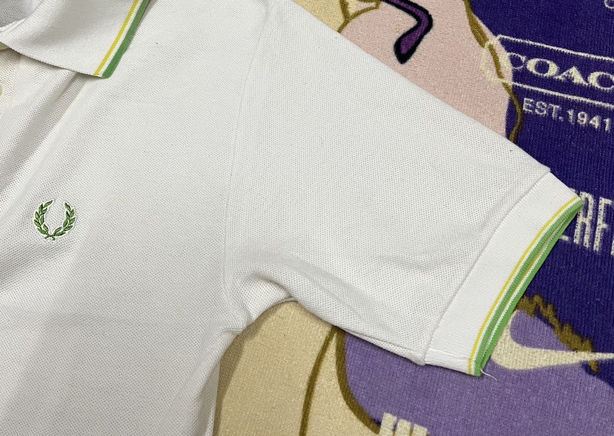 Fred Perry × Vintage Vintage FRED PERRY Ringer Polo Shirt Size US S / EU 44-46 / 1 - 6 Thumbnail