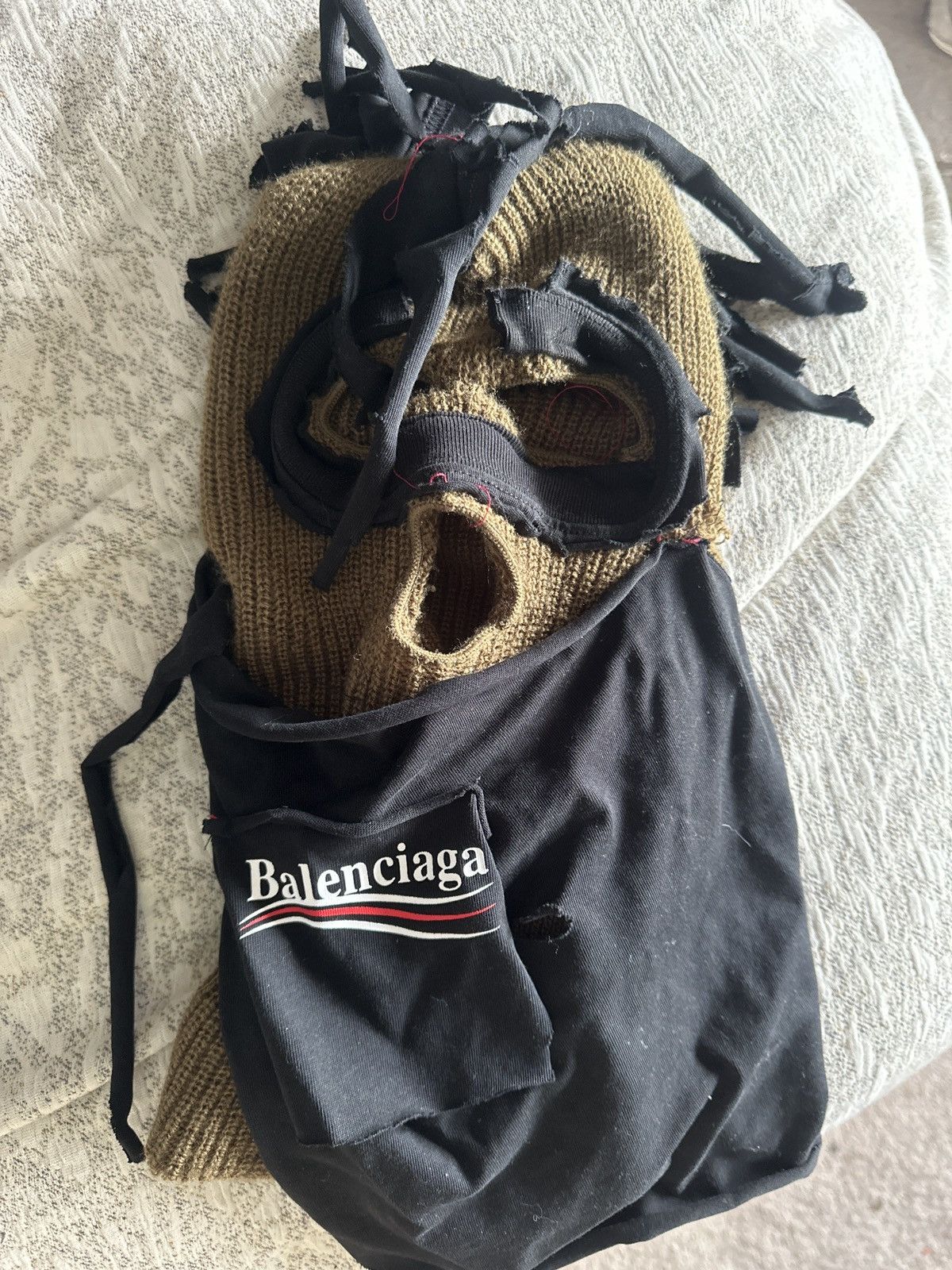 Other Custom Balenciaga Campaign Tee mask Size ONE SIZE - 1 Preview