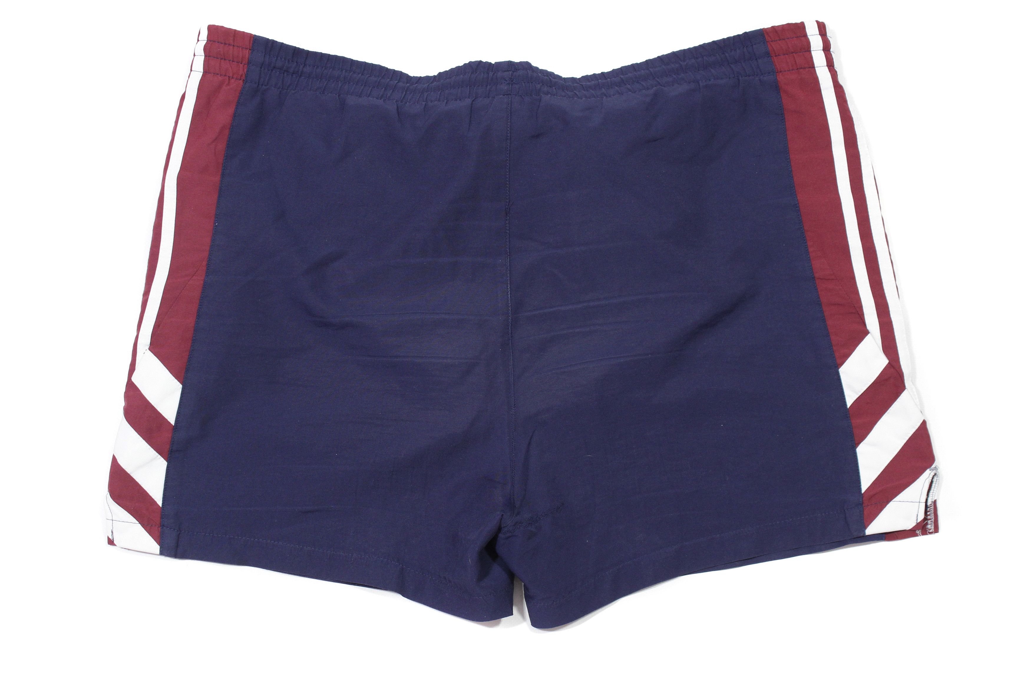 Adidas 90S Logo Sport Swim Shorts Size US 32 / EU 48 - 2 Thumbnail
