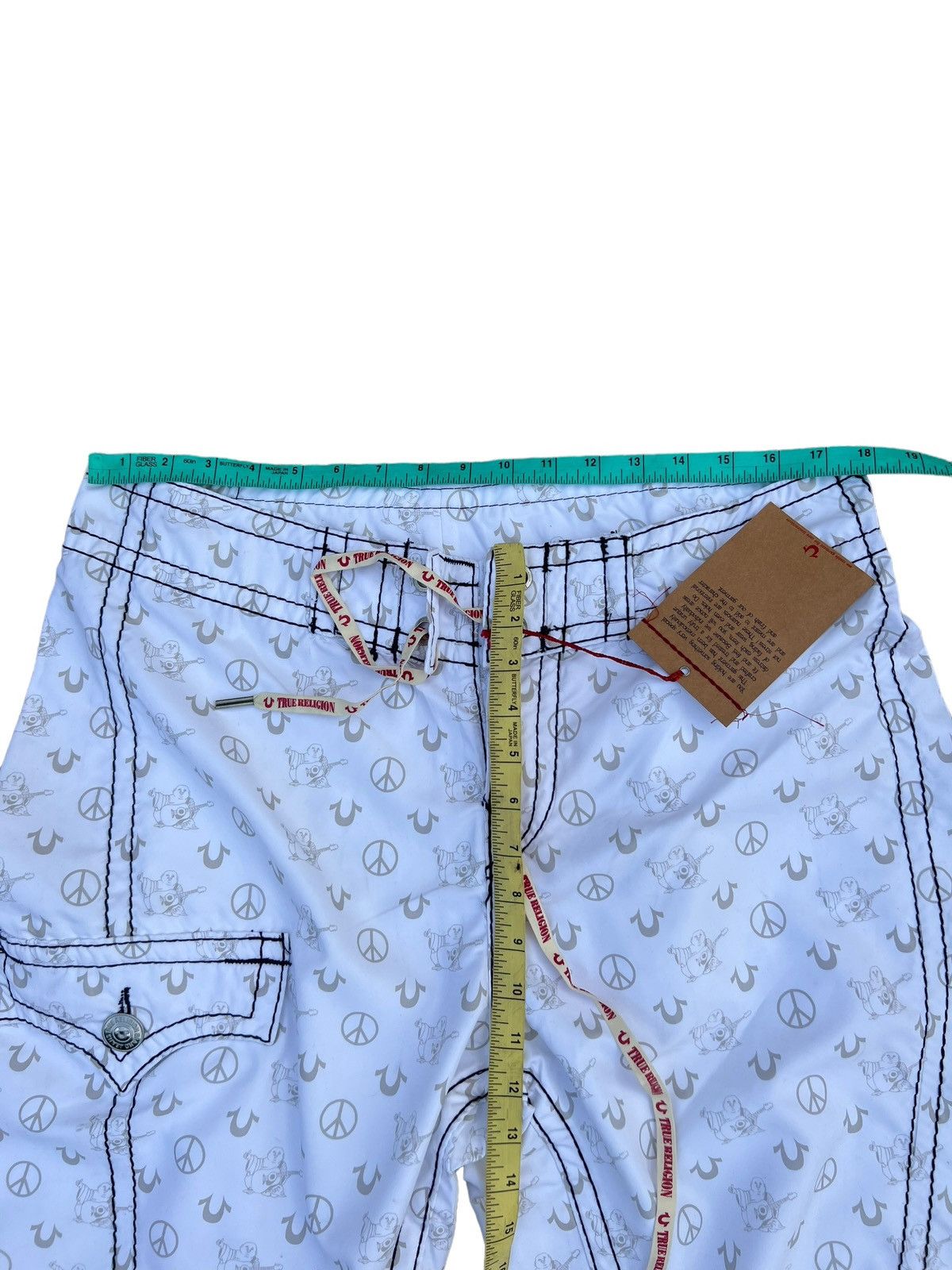 True Religion Vintage NWT True Religion Swim Wear Monogram Surf Short Pant Size US 34 / EU 50 - 3 Thumbnail