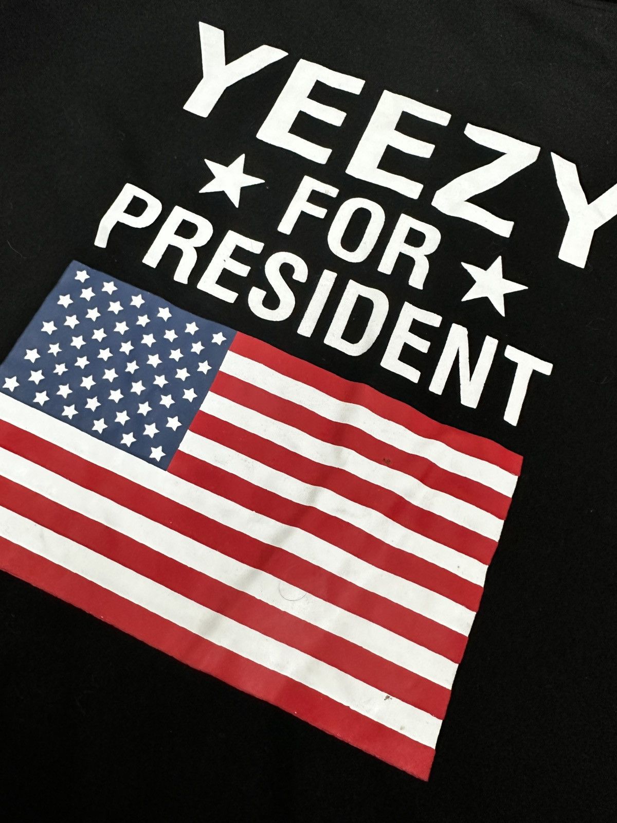 Kanye West Rare Kanye West “Yeezy For President “ Hooded Longsleeve Y2k Size US M / EU 48-50 / 2 - 3 Thumbnail