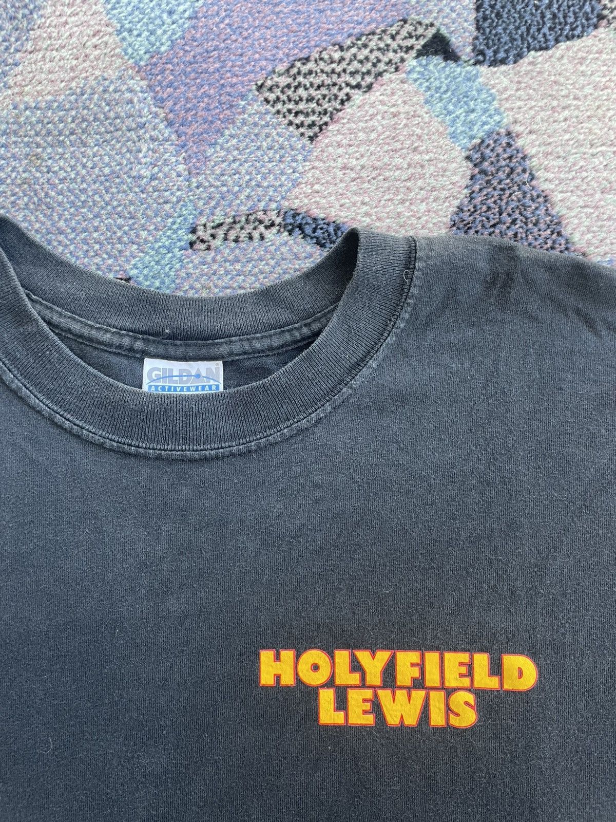 Other 1999 Holyfield vs Lewis Bowing Tee Size US L / EU 52-54 / 3 - 1 Thumbnail