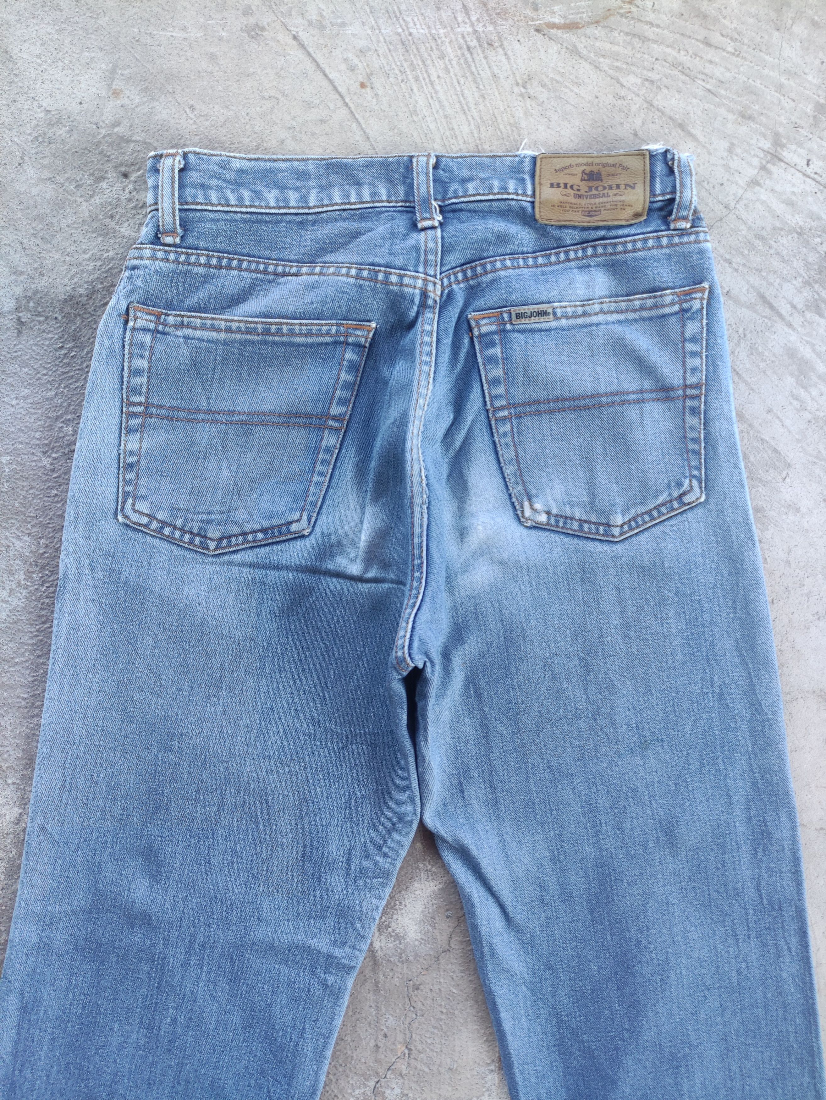 Big John Vintage Big John Jean Distressed Faded Denim Pants Size US 28 / EU 44 - 10 Thumbnail