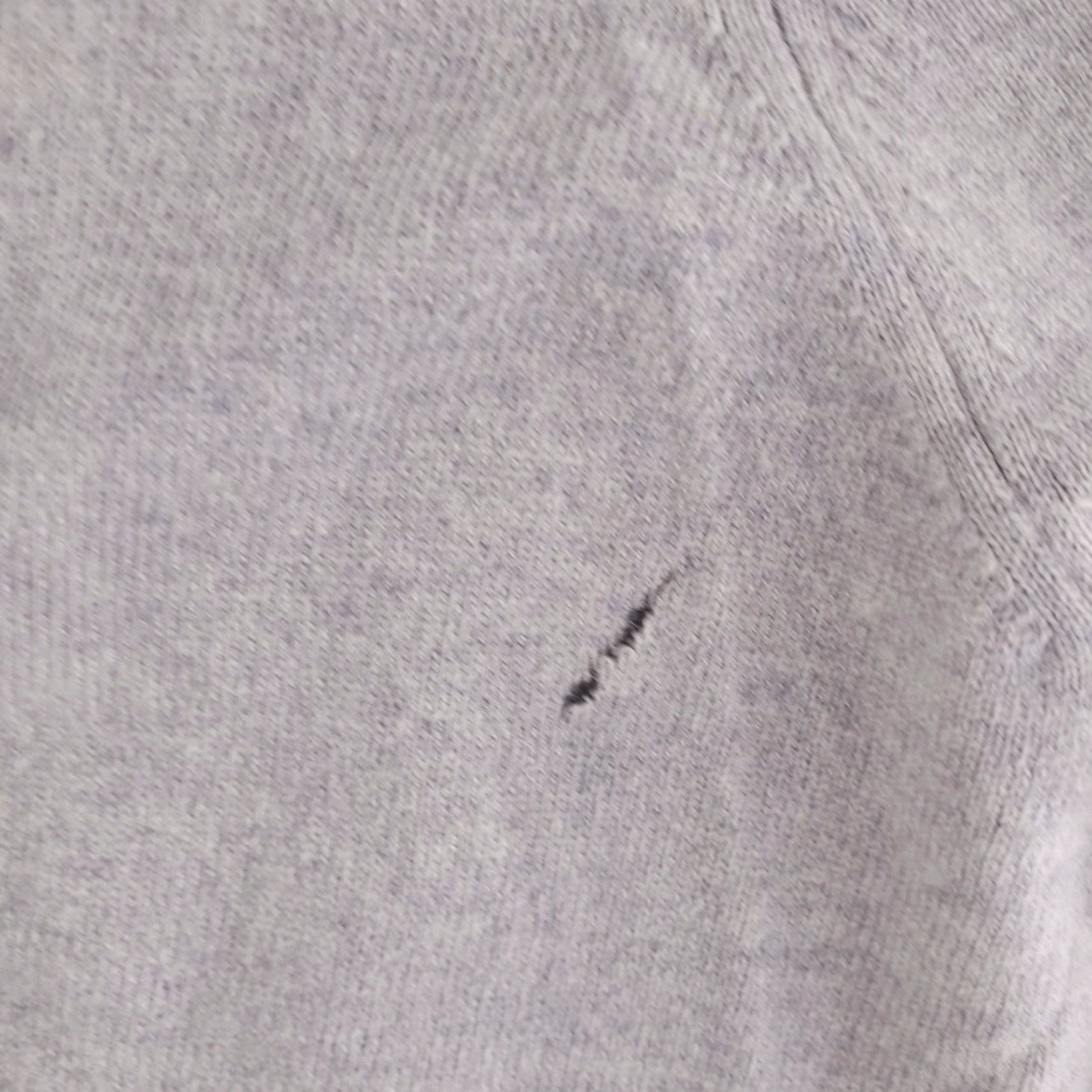 Jones New York Jones New York Sweater Womens Medium V-Neck Gray Knit Size M / US 6-8 / IT 42-44 - 4 Thumbnail