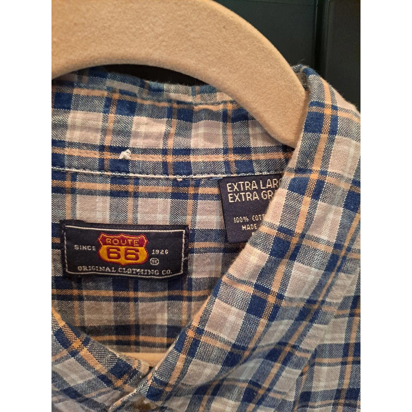 Route 66 Set of 2 Route 66 Dress Shirts. One Red and the other Blue P Size US XL / EU 56 / 4 - 4 Thumbnail