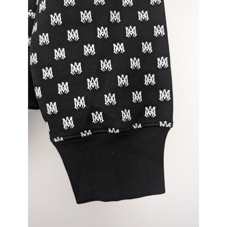 Amiri o1rshd1 All Over MA Hoodie in Black Size US L / EU 52-54 / 3 - 8 Thumbnail