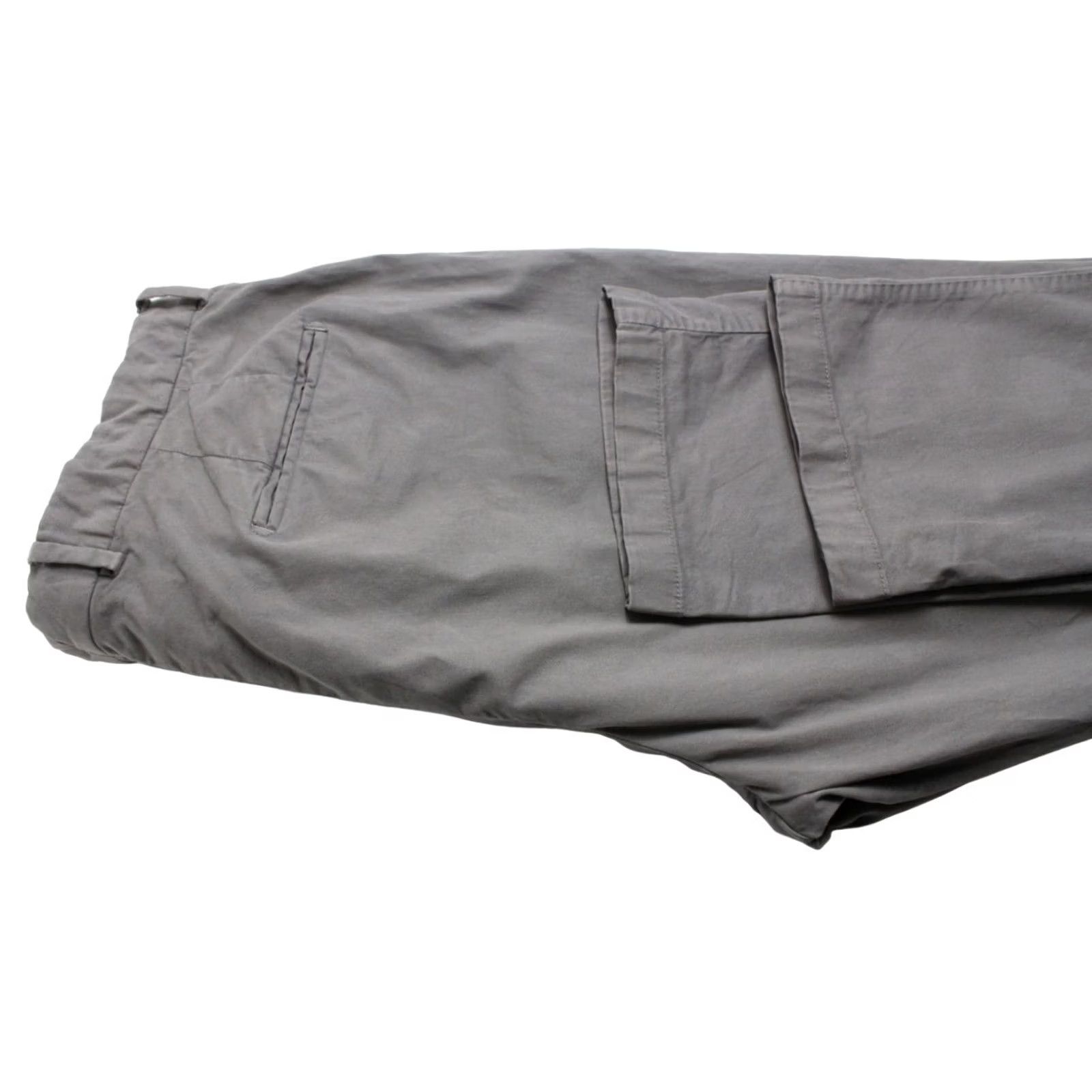 Suitsupply Suitsupply Porto Novo Trousers Men's UK 40 / W38 Cotton Stretch Grey Chino Tapered Casual Pants Mens Grey Chino 98% cotton, 2% elastane Size US 40 / EU 56 - 5 Thumbnail
