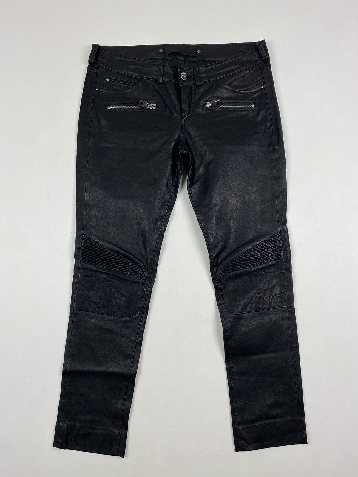 Other WMNS Barbara Bui Leather Biker Pants Size 27" / US 4 / IT 40 - 1 Thumbnail