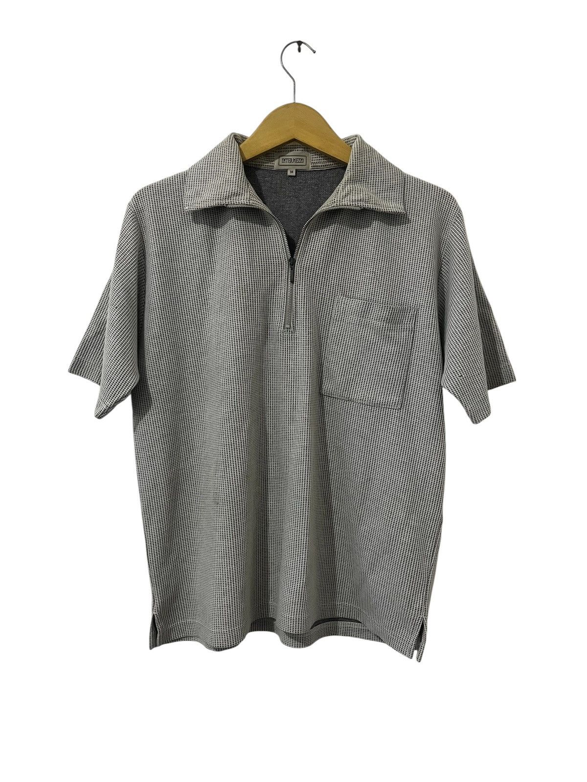 Japanese Brand Vintage Intermezzo Collar T-Shirt Size US M / EU 48-50 / 2 - 1 Thumbnail