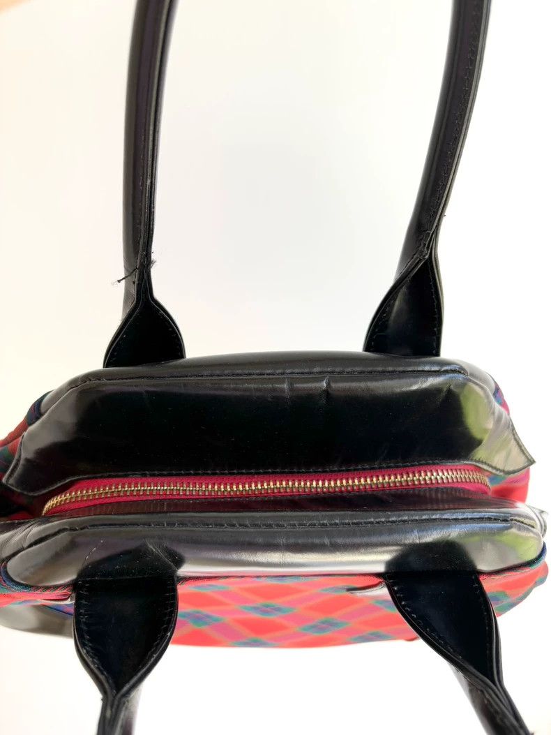 Other Vivienne Westwood size os Red checkered bowling bag handbag Size ONE SIZE - 5 Thumbnail