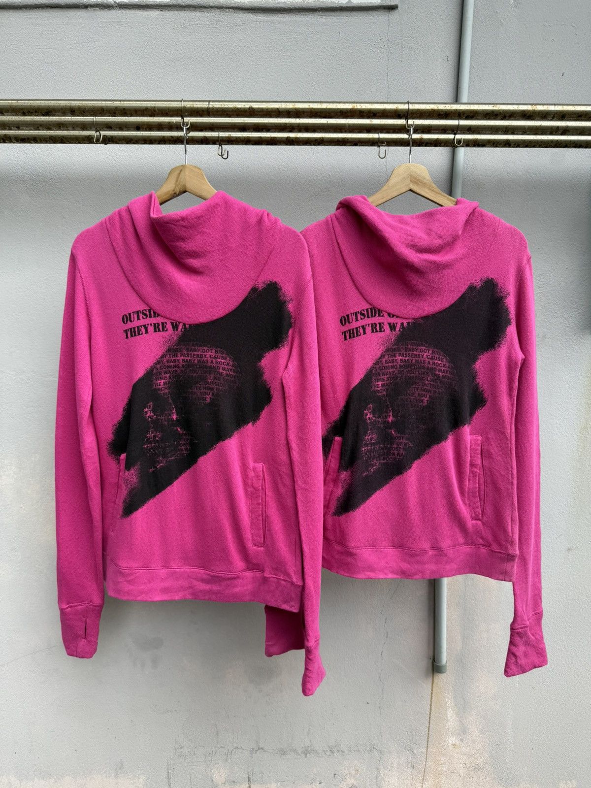 Le Grande Bleu (L.G.B.) COMBO🔥2000s PPFM Anarchy Poem Extra Longsleeve Monster Neck Size M / US 6-8 / IT 42-44 - 1 Thumbnail