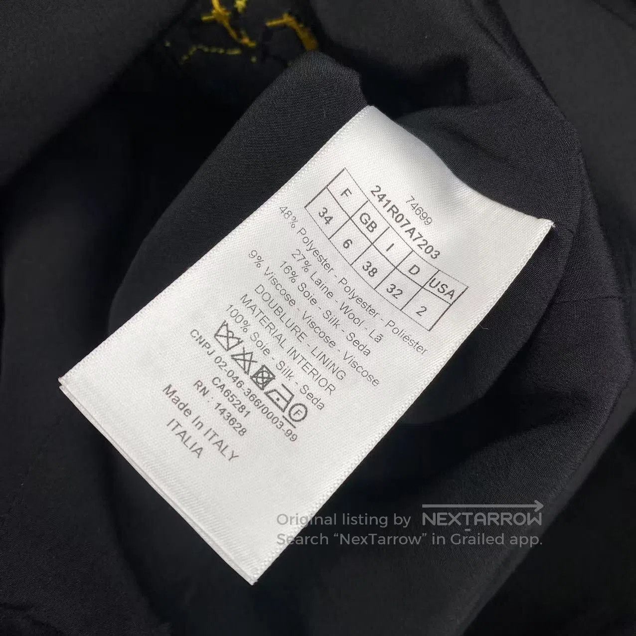 Dior Dior Constellation print bib skirt| Size XXS / US 00 / IT 34 - 4 Thumbnail