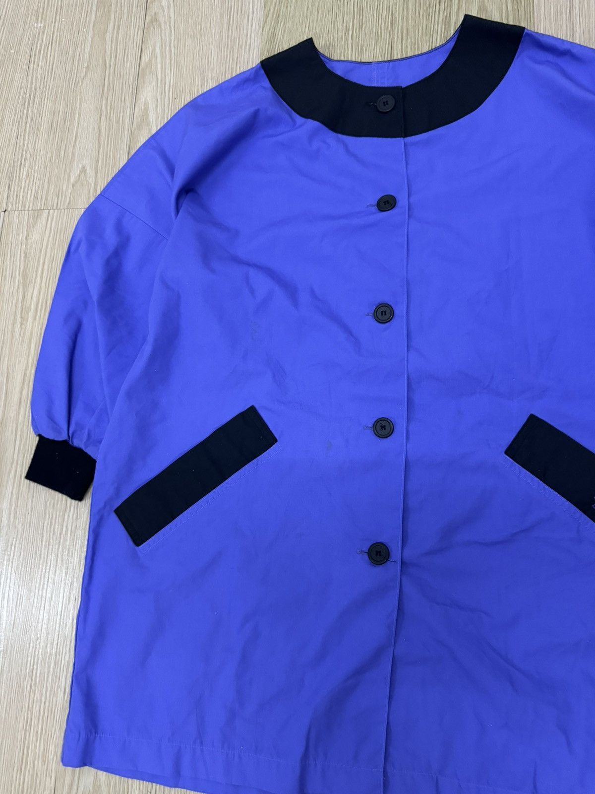 Vintage × Yves Saint Laurent Vintage Yves Saint Laurent Tabliers button up apron Size L / US 10 / IT 46 - 3 Thumbnail