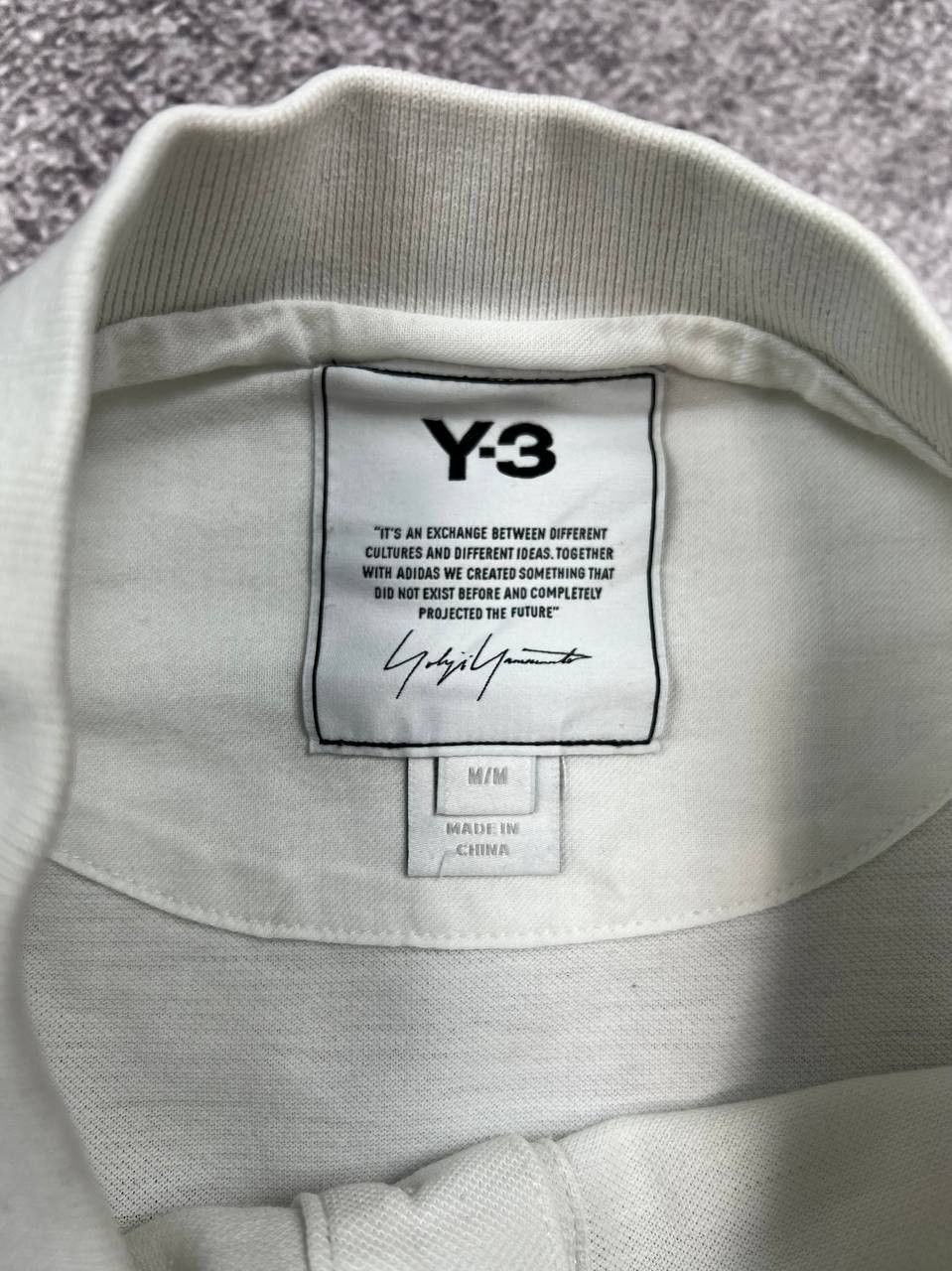 Y-3 Yohji Yamamoto X Adidas Y-3 Polo Shirt Size US M / EU 48-50 / 2 - 8 Thumbnail