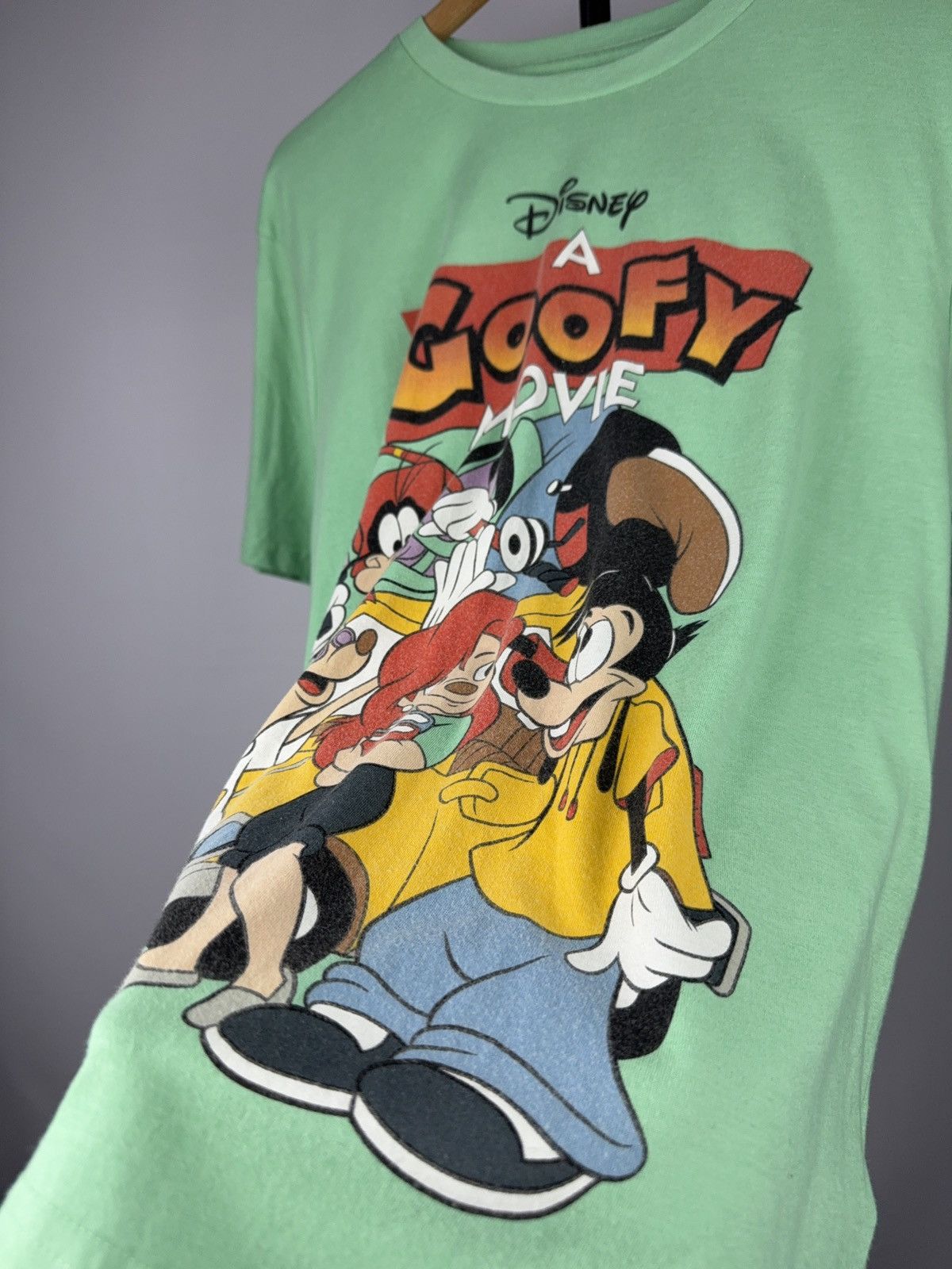 Disney 00s Disney A Goofy Movie Nostalgia Cartoon Graphic T-Shirt Size US M / EU 48-50 / 2 - 3 Thumbnail