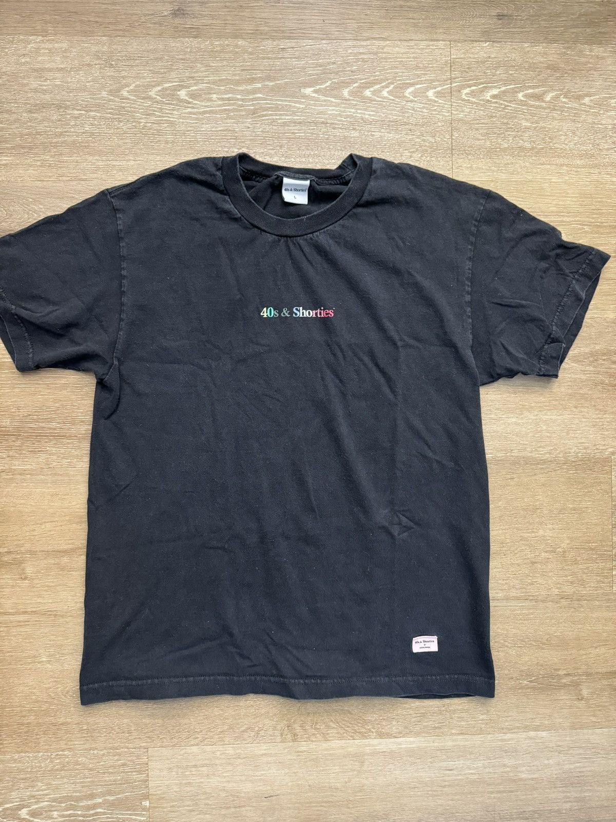 40's & Shorties 40s & Shorties Technicolor Logo Embroidered Tee Size US L / EU 52-54 / 3 - 7 Thumbnail