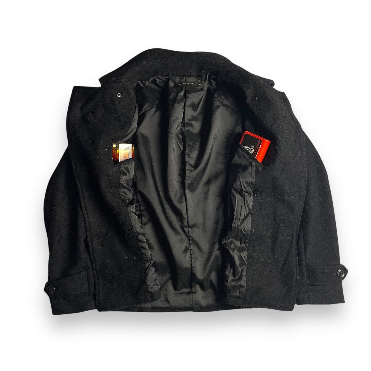 GOSTAR DE FUGA 🇯🇵 COSTAR DE FUGA DOUBLE BREASTED GOTHIC WOOL JACKET Size US M / EU 48-50 / 2 - 3 Thumbnail