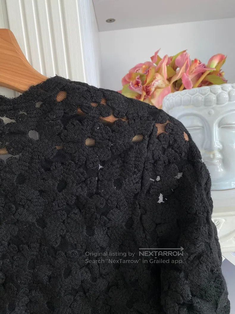 Comme des Garcons Comme Des Garcons Openwork Flower Top Size XS / US 0-2 / IT 36-38 - 4 Thumbnail