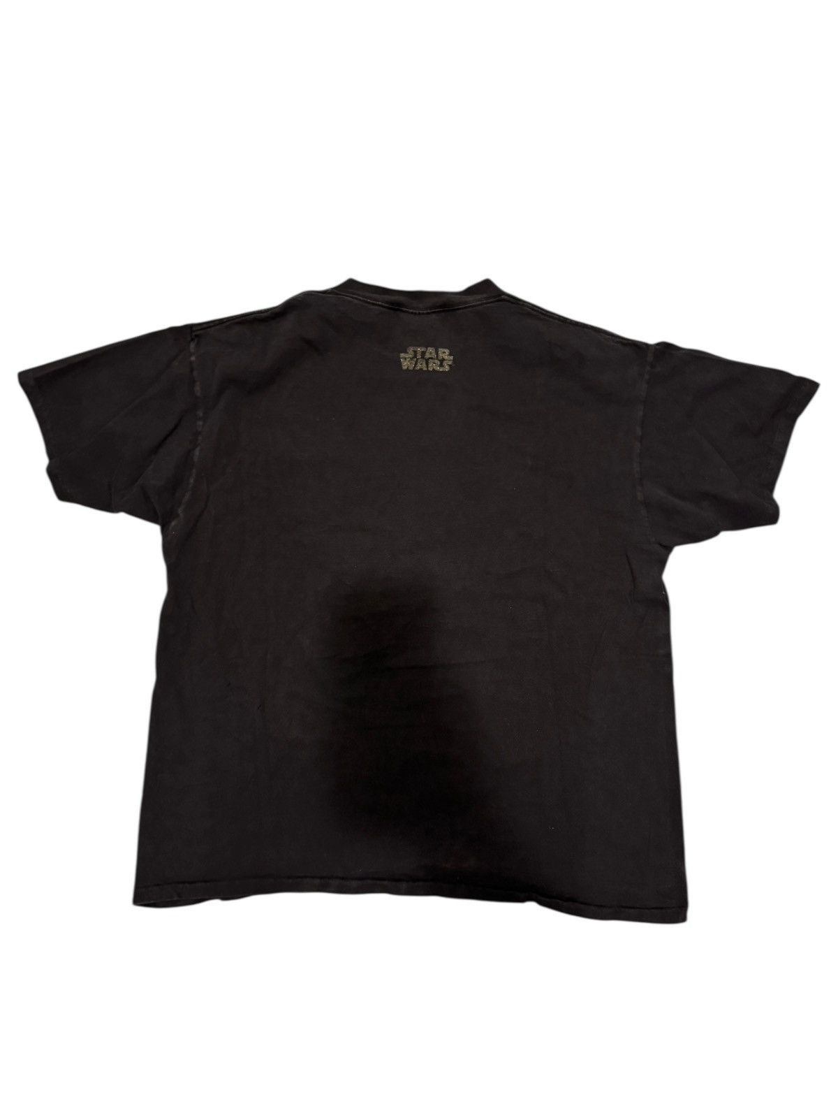 Star Wars *RARE* 1993 STAR WARS DARTH VADER FADED BLACK LUCASFILM TEE Size US XL / EU 56 / 4 - 6 Thumbnail