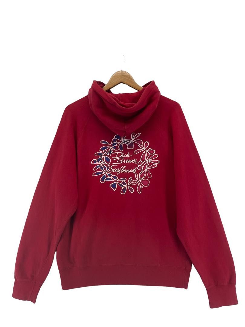 Japanese Brand Vintage Dick Brewer Surfboard Pullover Hoodie Size US L / EU 52-54 / 3 - 4 Thumbnail