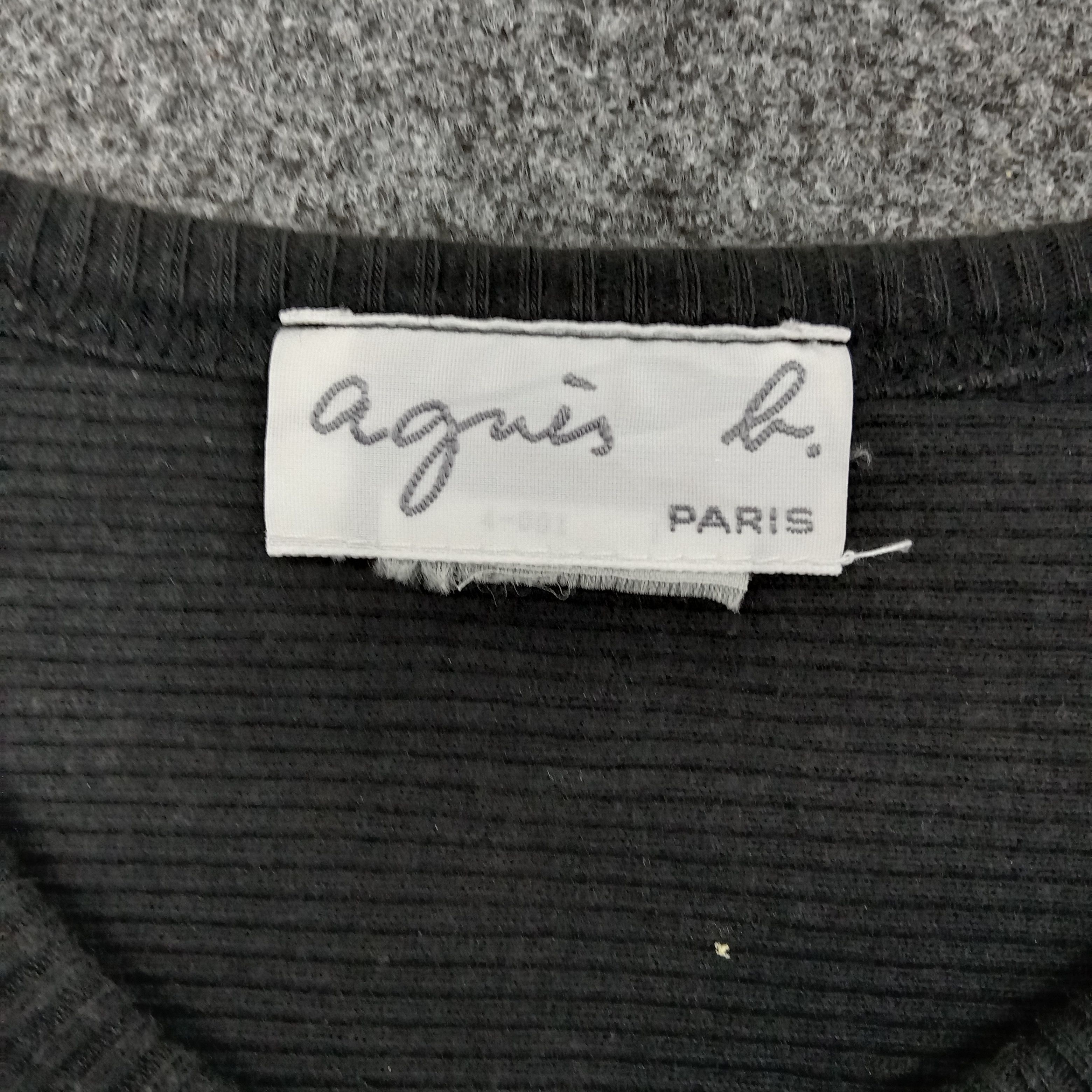 agnes b. Agnes B. Designer Brand Tshirt C239N16 Size S / US 4 / IT 40 - 3 Thumbnail