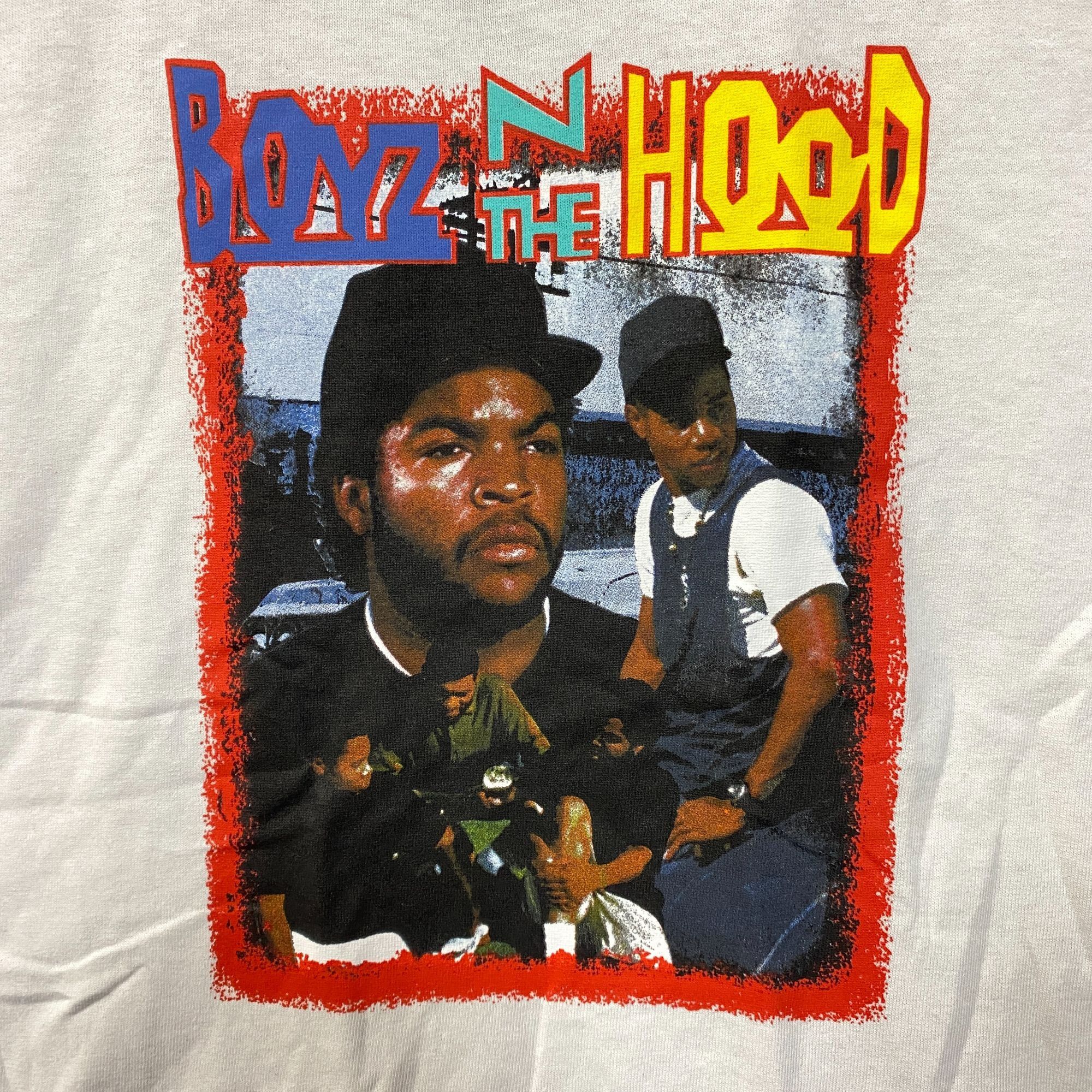 Rap Tees Boyz In The Hood Ice Cube Movie Poster T-Shirt Small Size US S / EU 44-46 / 1 - 2 Thumbnail