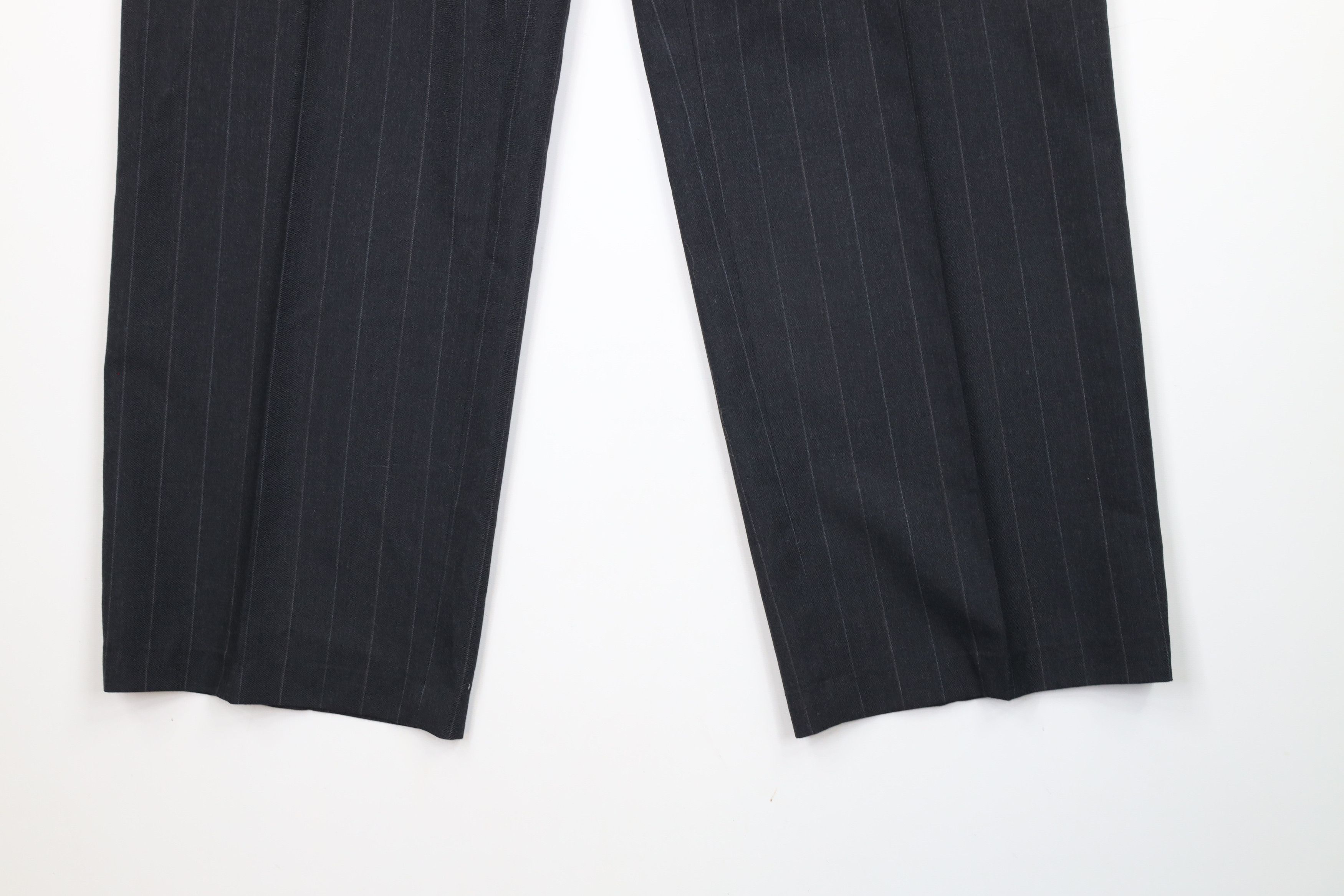 Vintage Vintage 70s Streetwear Pinstriped Wide Leg Chino Pants USA Size US 34 / EU 50 - 4 Thumbnail