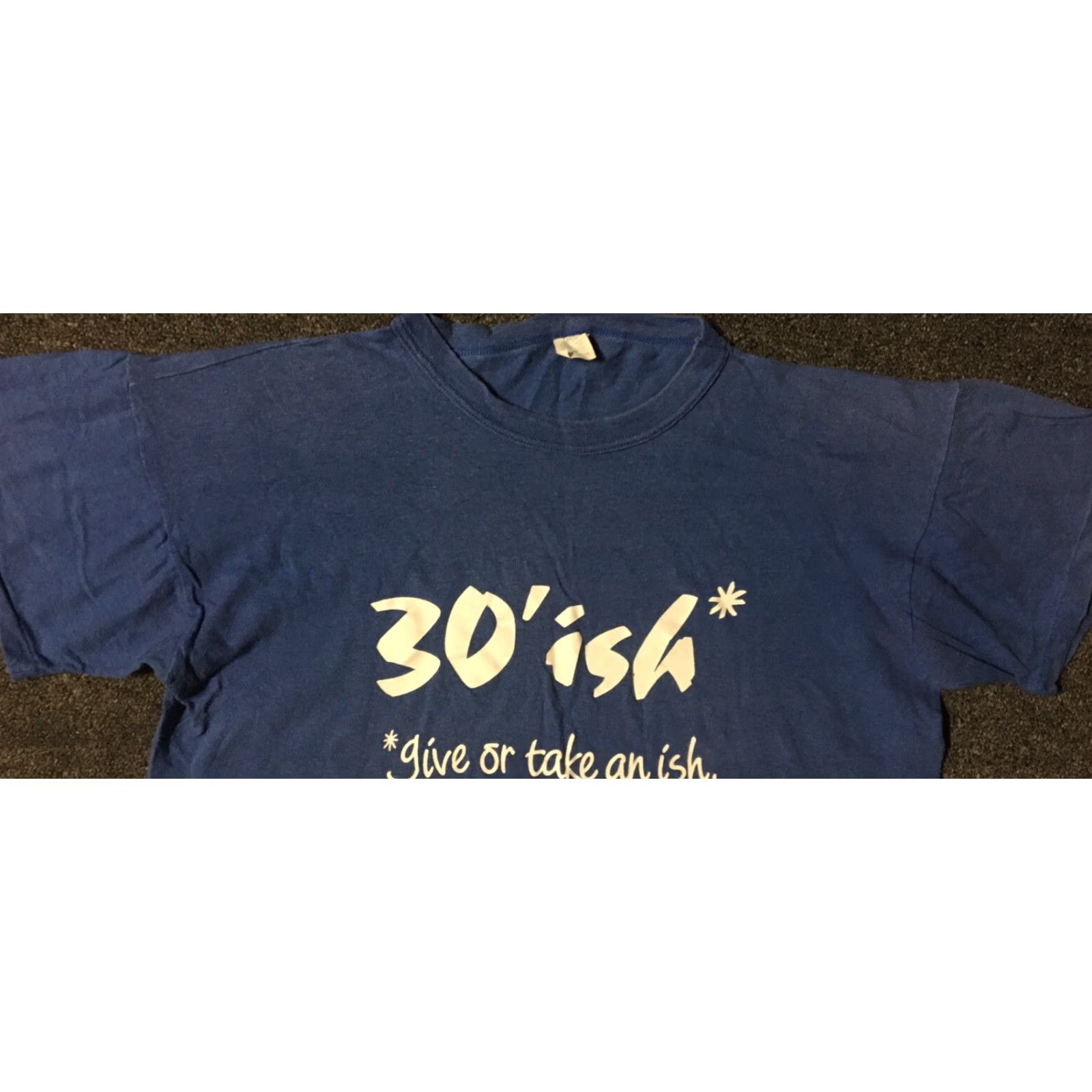 Vintage VINTAGE 80s S USA Funny Grunge Biker Single Stitch T-Shirt Mens Blue 100% Cotton Short Sleeve Small Shirt USA Humor Size US S / EU 44-46 / 1 - 5 Thumbnail
