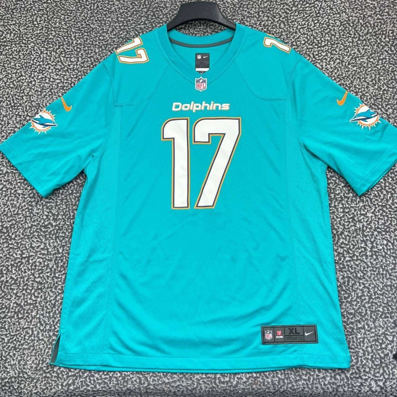 Nike Miami Dolphins Tannehill #17 Jersey Shirt Men XL V-Neck Size US XL / EU 56 / 4 - 1 Thumbnail