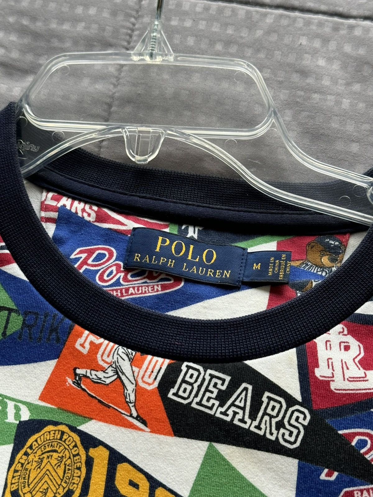Polo Ralph Lauren rl polo sweater baseball team flags Size US M / EU 48-50 / 2 - 4 Thumbnail