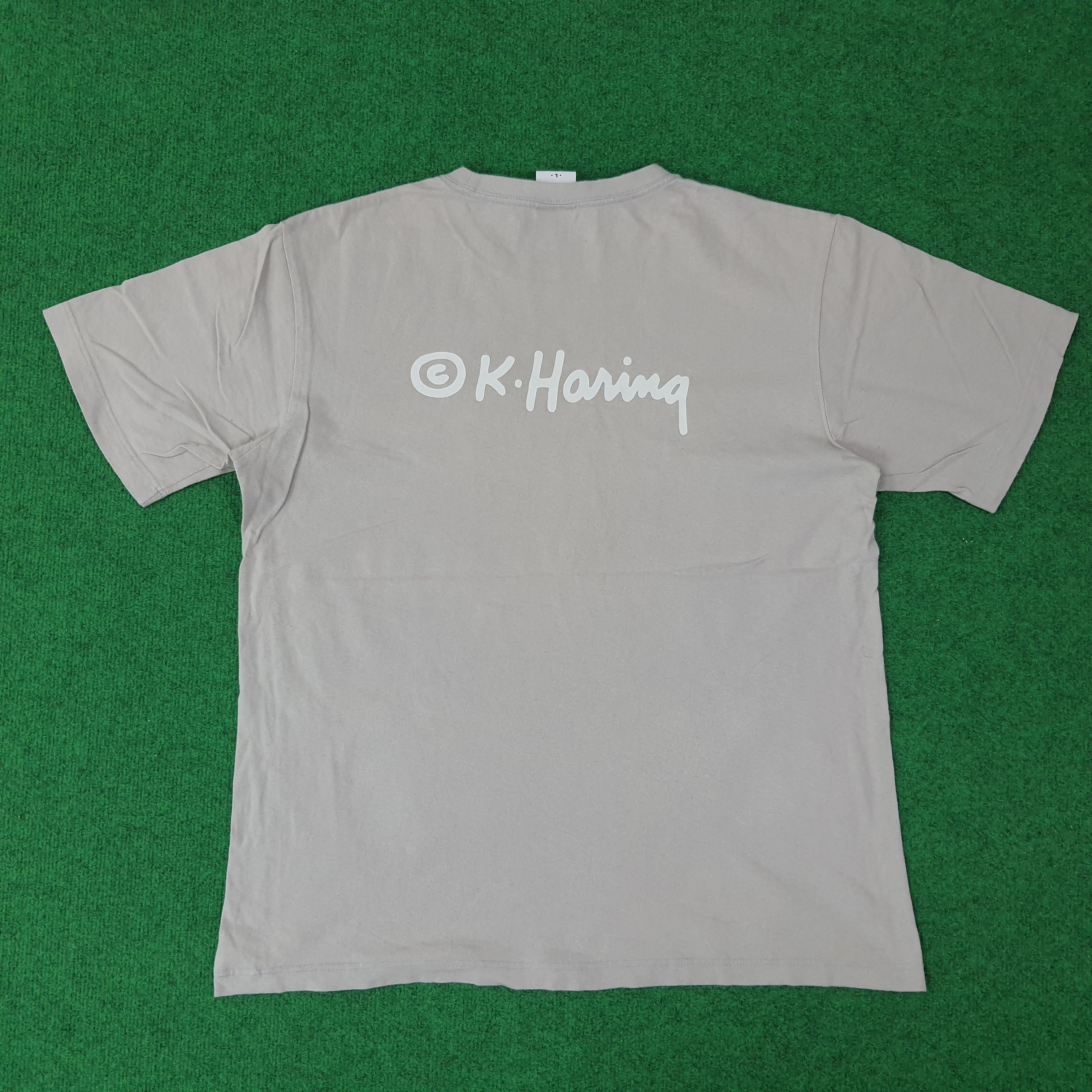 Keith Haring Vintage Keith Haring Streetwear Skateboards Tshirt C223N77 Size US L / EU 52-54 / 3 - 4 Thumbnail