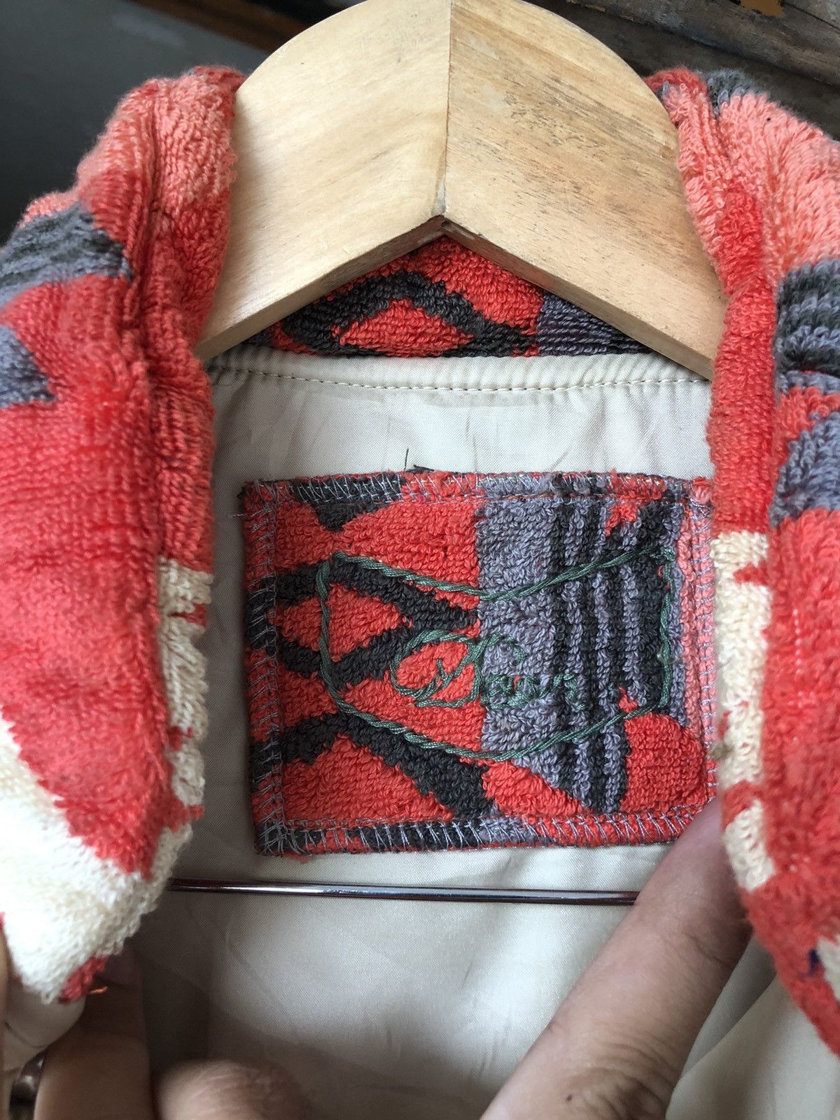 Japanese Brand Coogi Style Dean Native Teddy Cloth Vest Jacket Size US M / EU 48-50 / 2 - 12 Thumbnail