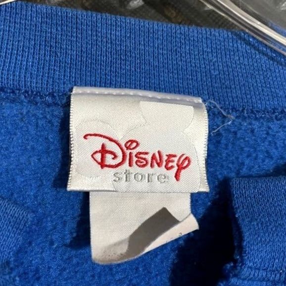 Disney VINTAGE Disney Store Blue Tinker Bell Pullover Sweater Women's XL Blue Pullover Tinker Bell Disney Store Women XL Size XL / US 12-14 / IT 48-50 - 2 Thumbnail